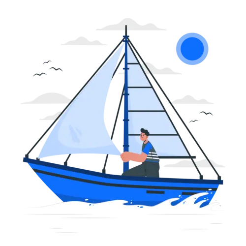 Blue Boat