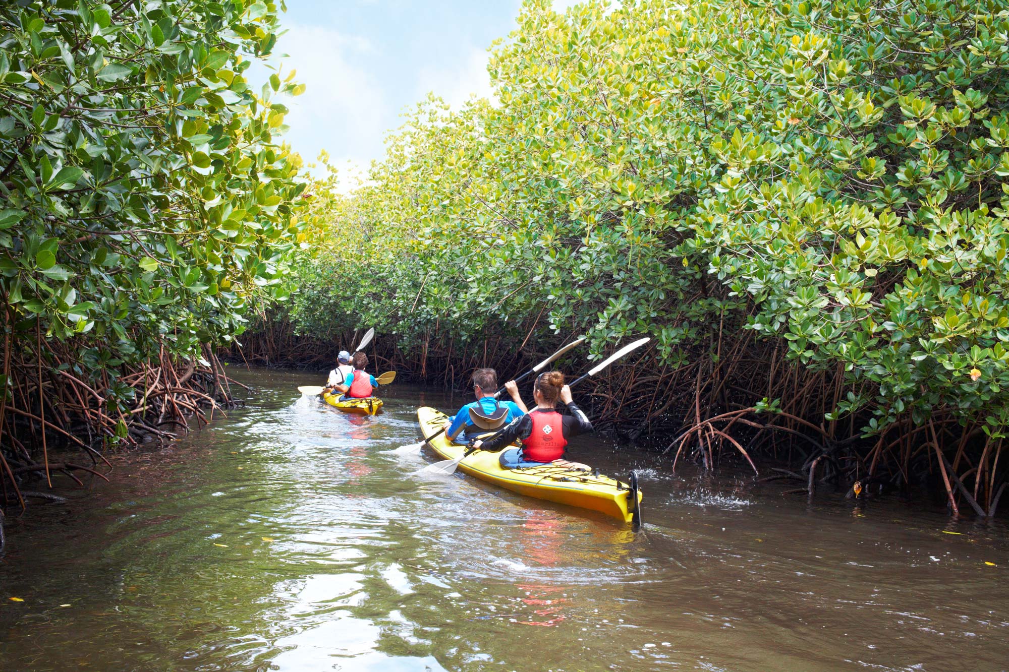 kayaking
